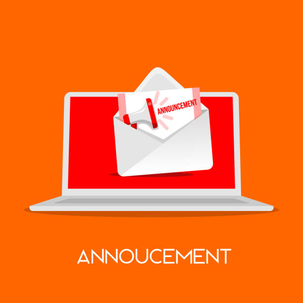 istock send email announcement icon flat style mail with loud megaphone flat style illustration 1142997869