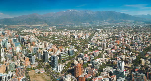 istock Panoramic view of Santiago de Chile 1142997935
