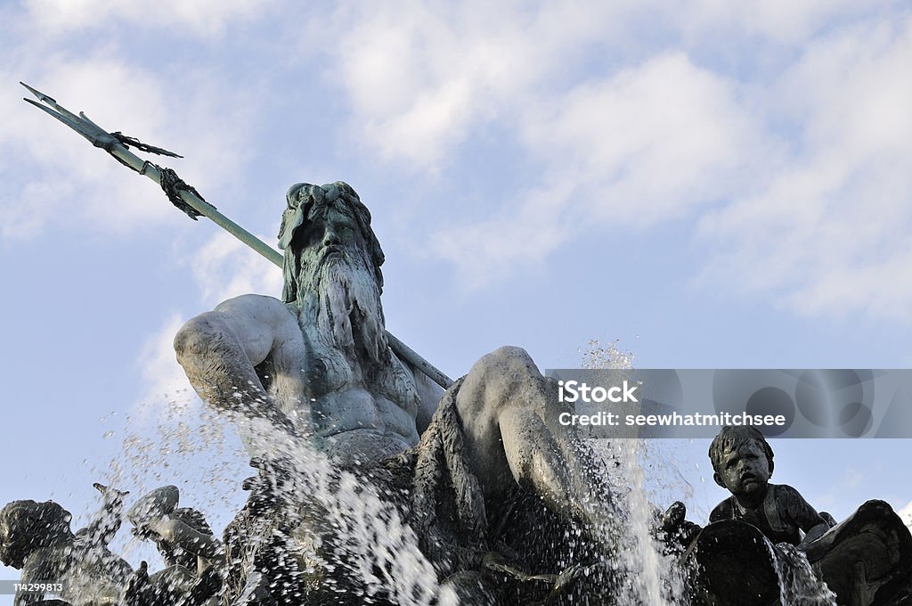 Neptun-Brunnen, Berlin, Deutschland - Lizenzfrei Griechische Mythologie Stock-Foto