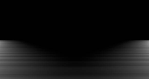 istock 3d rendering of a dark scene with futuristic lights 1143002046