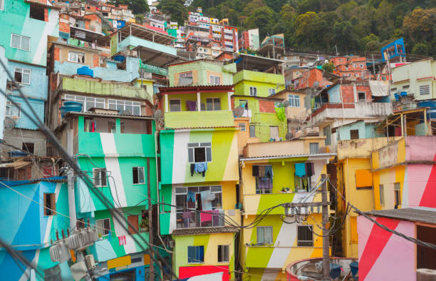 istock Rio de Janeiro downtown and favela 1143008696