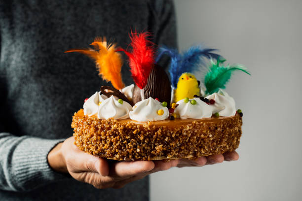 istock mona de pascua, Easter cake eaten in Spain 1143012299