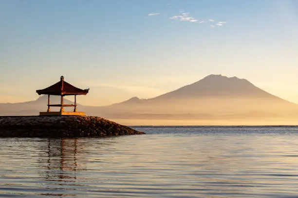 Bali, Indonesia, Light - Natural Phenomenon, Mt Agung, Sanur