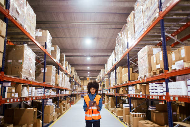 istock Lifestyle Warehouse and manual workers concepts.  Made in Barcelona. 1143020293