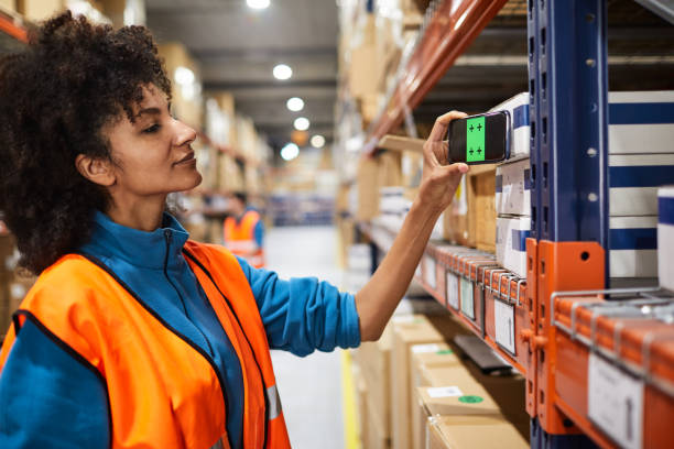 istock Lifestyle Warehouse and manual workers concepts.  Made in Barcelona. 1143020297