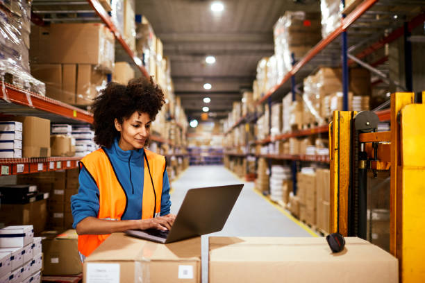 istock Lifestyle Warehouse and manual workers concepts.  Made in Barcelona. 1143020314