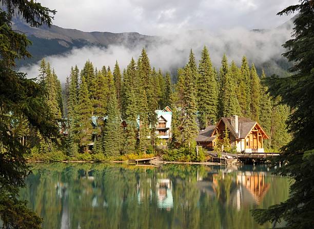 istock Cabin at Lake Emerald, Yoho National Park,British Columbia,Canada 114302359