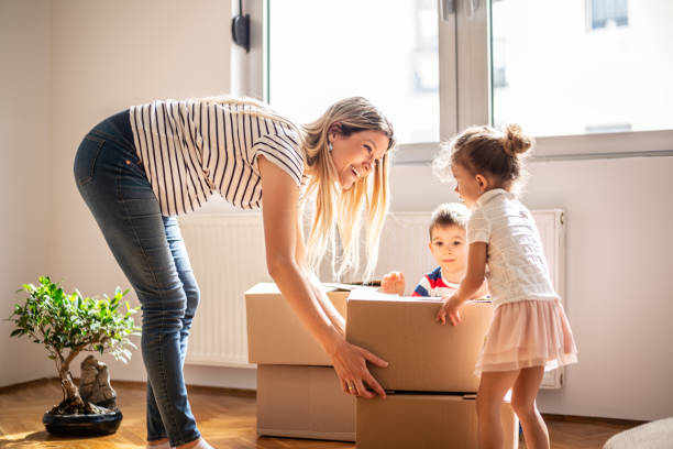 istock Family moving into new home 1143023993