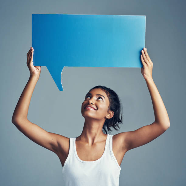 istock Say what you've gotta say 1143026185