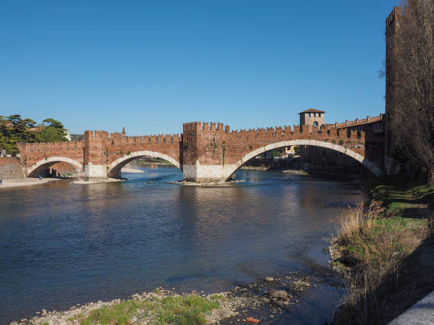istock Castelvecchio Bridge aka Scaliger Bridge in Verona 1143029331