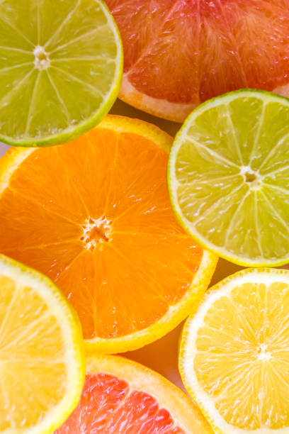 istock delicious sliced lemons, limes and oranges 1143036712