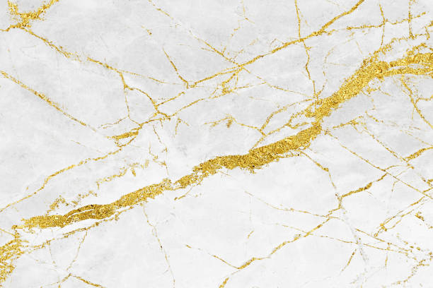 white and gold marble texture pattern background with high resolution design for cover book or brochure, poster, wallpaper background or realistic business - marbled effect paper book book cover imagens e fotografias de stock