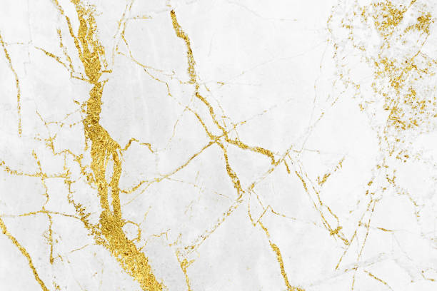 istock White and gold marble texture pattern background with high resolution design for cover book or brochure, poster, wallpaper background or realistic business 1143041327