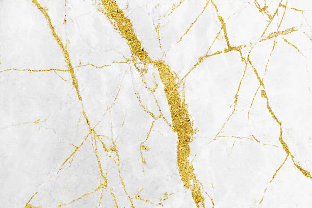 istock White and gold marble texture pattern background with high resolution design for cover book or brochure, poster, wallpaper background or realistic business 1143041403