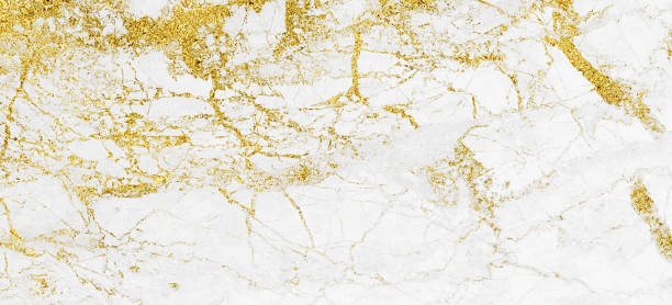 istock White and gold marble texture pattern background with high resolution design for cover book or brochure, poster, wallpaper background or realistic business 1143041432