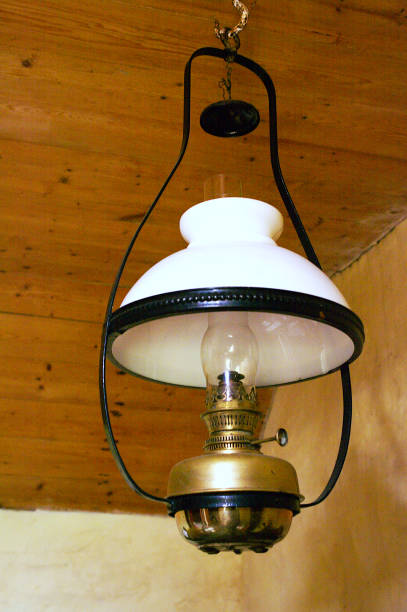 istock antique hanging oil lamp 1143044580