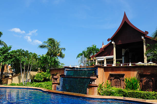 istock Swimming pool in hotel 114305412
