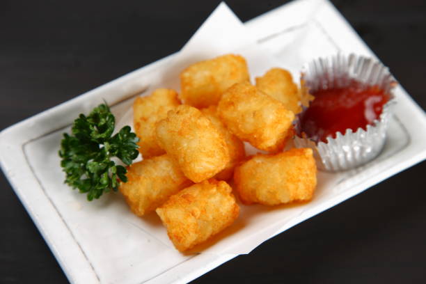 istock tater puffs with ketchup 1143055447