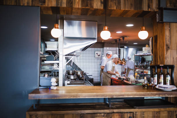istock Teamwork in the kitchen of the high-end restaurant 1143057716