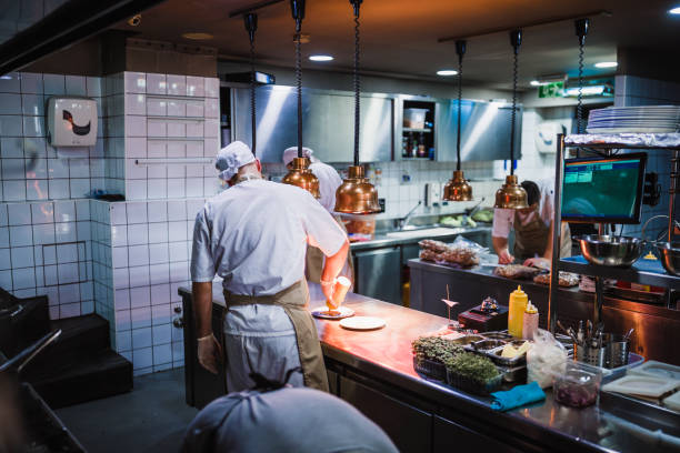 istock Teamwork in the kitchen of the high-end restaurant 1143057850