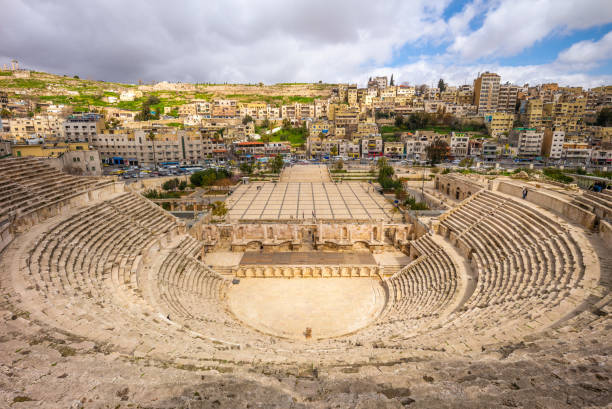istock Roman Theatre in Amman 1143059123