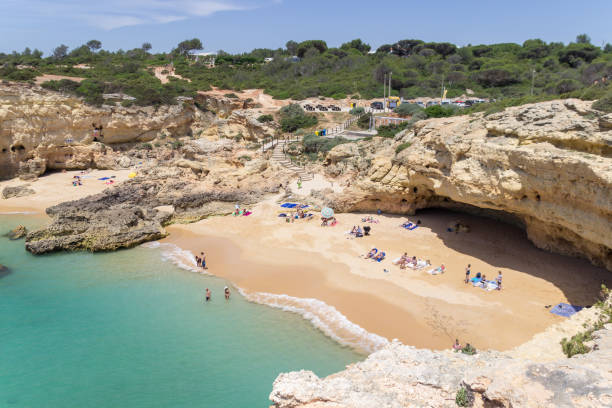 istock Albandeira beach in Algarve (Portugal) 1143069057