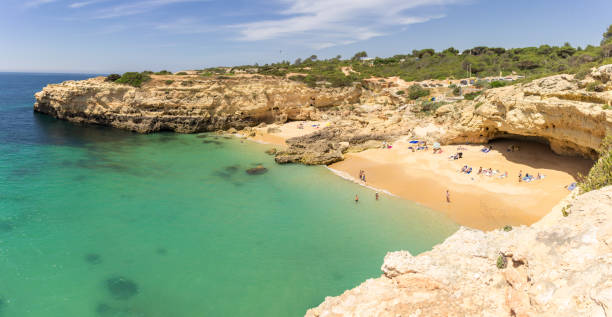istock Albandeira beach in Algarve (Portugal) 1143069162