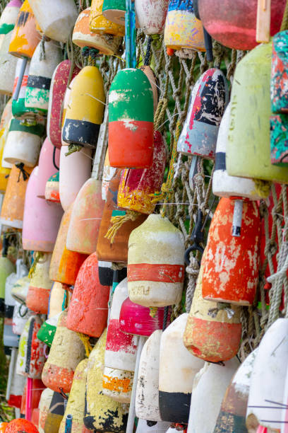 istock Colorful buoys 1143071144