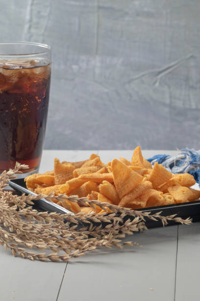 istock crunchy corn cones snack on wooden bowl 1143072522