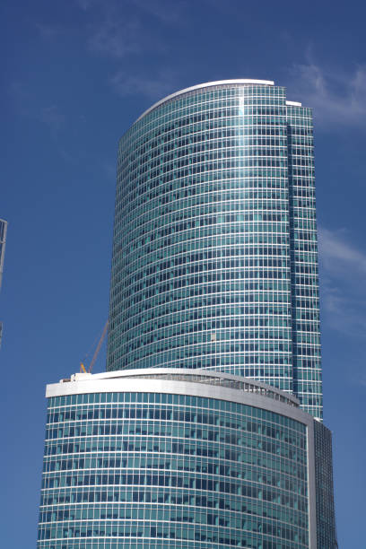 istock edge of office building on sky background 1143078015