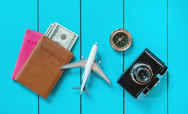 istock Background journey. Sea tour, items. Selective focus. 1143078421
