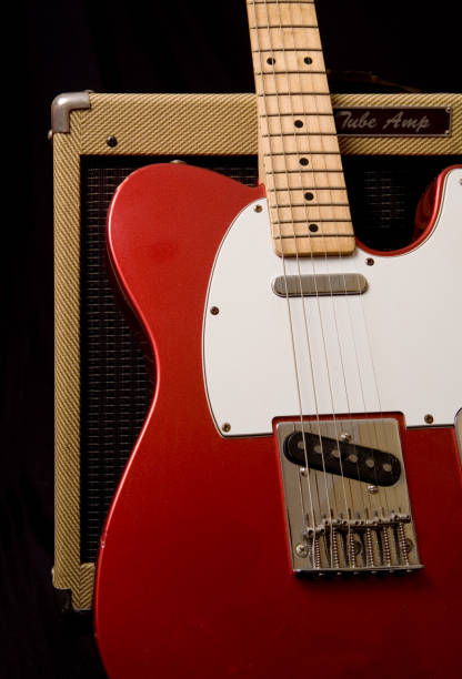 istock Tele and tweed amp - classic setup 114307967