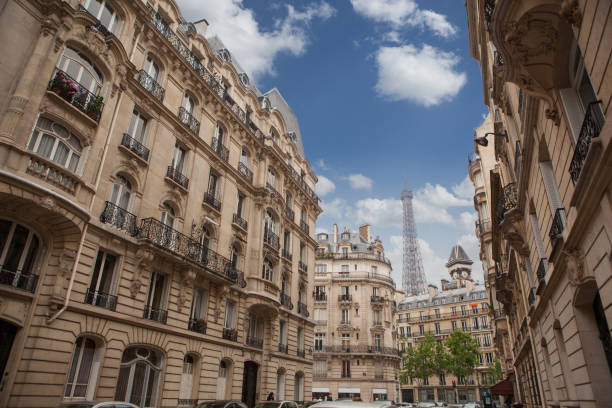 istock Housing in Paris near Eiffel Tower 1143080124