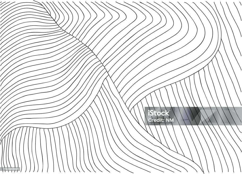 All Line Pattern Pattern Of Lines Stock Illustration - Download Image Now - Abstract ...