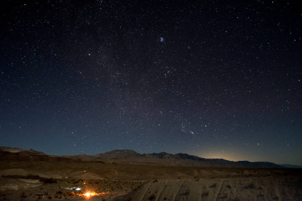 istock Nightfall at Mesquite Springs Campground, Death Valley National Park, CA. 1143085714