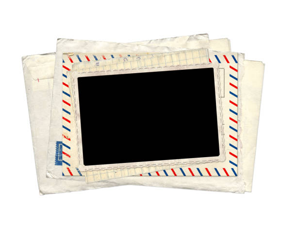 istock Retro photo, old postcard and vintage envelope 1143090505