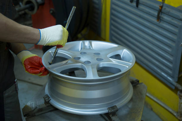 istock Car Tires and wheels 1143091356