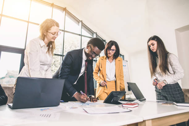 istock Business Group Meeting Discussion Strategy Working Concept 1143092958