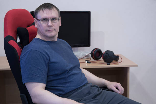 istock Computer chair. Professional series.Gamer. 1143095089