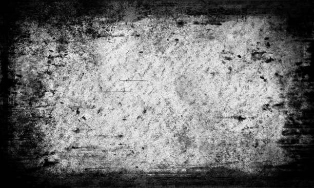 istock Grunge Background Texture with Ragged Edges - Black and White 1143095466