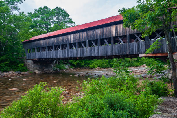 istock Covered Bridge in Conway New Hampshire 1143097985