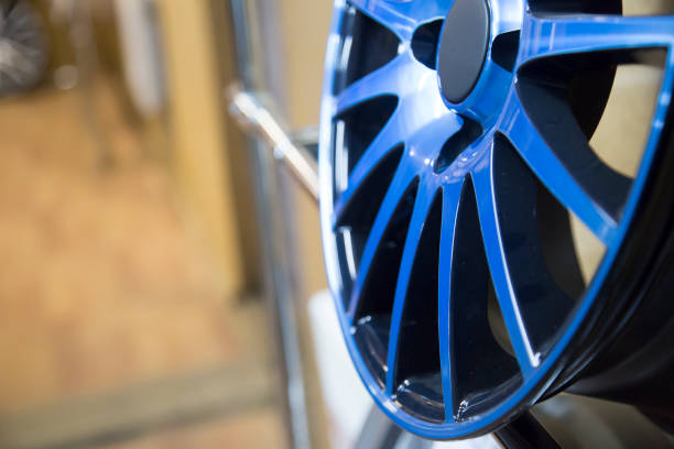 istock Tires and wheels. Sale and installation. 1143103327