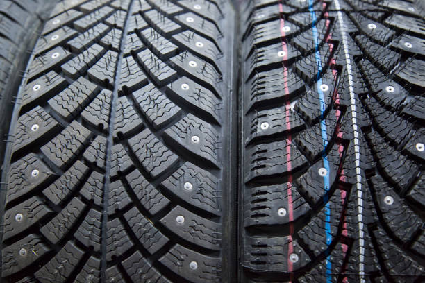 istock Tires and wheels. Sale and installation. 1143103336