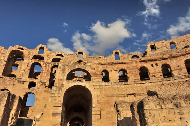 istock Colosseum lit by the rays of the setting sun. 1143104745