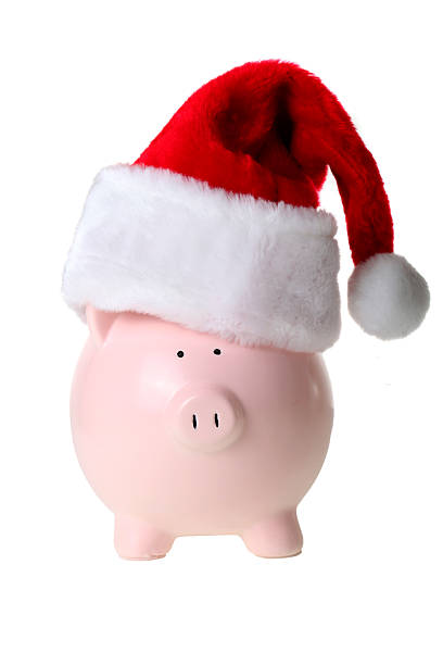 istock santa piggy bank 114310605