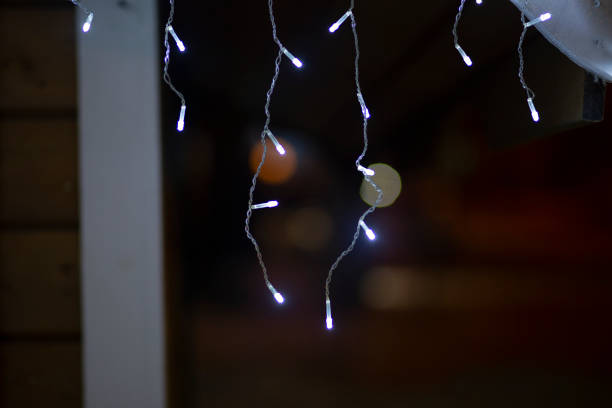 istock Christmas decorations on the street. 1143111964