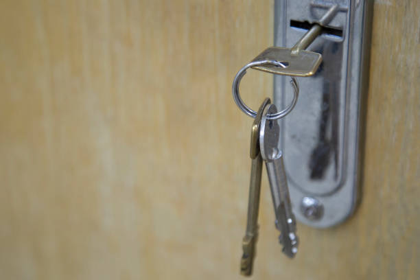 istock The key's in the keyhole. 1143112513