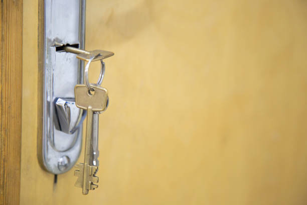 istock The key's in the keyhole. 1143112691