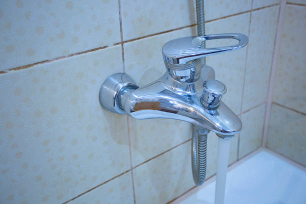 istock Water tap in the bathroom. 1143113567