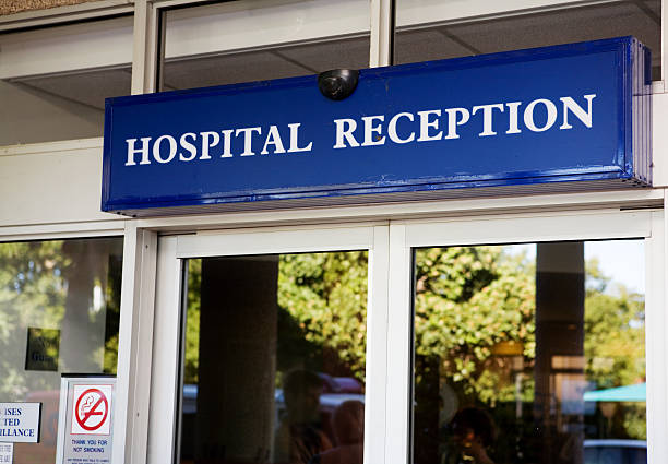 istock Hospital entrance 114311393